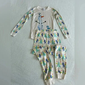 Hanna Andersson Olaf Pajama Set 120cm US 6-7